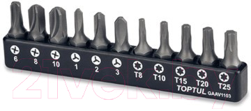 Набор бит Toptul GAAV1103 - фото
