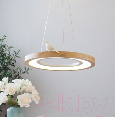 Потолочный светильник Home Light Астерия D259-3 (дерево) - фото