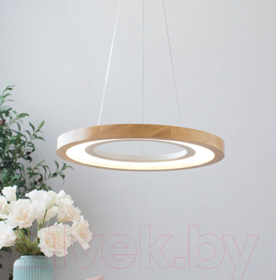 Потолочный светильник Home Light Астерия D259-4 (дерево) - фото