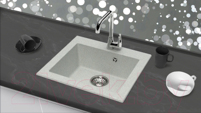 Мойка кухонная Berge BR-4803 (серый)