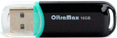 Usb flash накопитель Oltramax 230 16Gb Black / OM-16GB-230-Black - фото