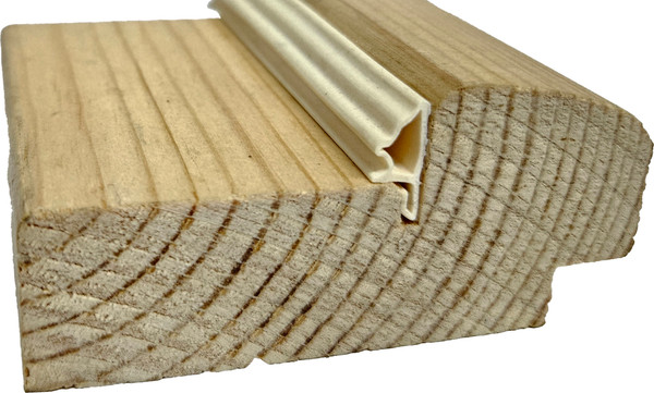 Брус Альфалес Дверной коробки с уплотнителем 35x75x2100