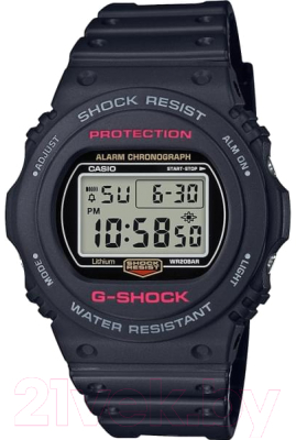 Часы наручные мужские Casio DW-5750E-1ER - фото