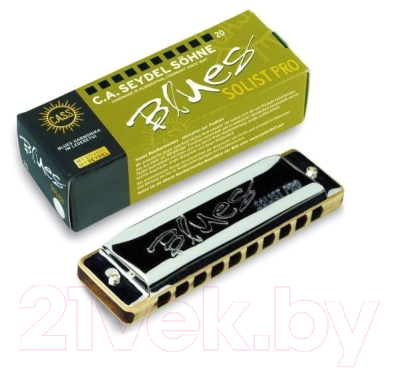 Губная гармошка Seydel Blues Solist Pro 12 Steel C