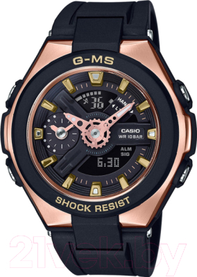 Часы наручные женские Casio MSG-400G-1A1ER - фото