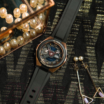 Часы наручные женские Casio MSG-400G-1A1ER