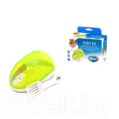 Туалет-домик Duvo Plus Potty Kit / 357006/DV (зеленый)