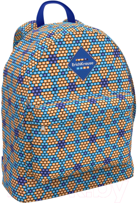 Школьный рюкзак Erich Krause EasyLine 17L Blue&Orange Beads / 51724 - фото