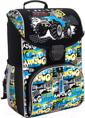 Школьный рюкзак Erich Krause ErgoLine 15L Track Car / 48338 - фото