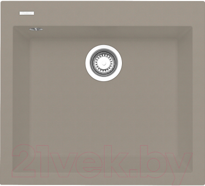 Мойка кухонная Longran Cube CUG560.500 (трюфель) - фото