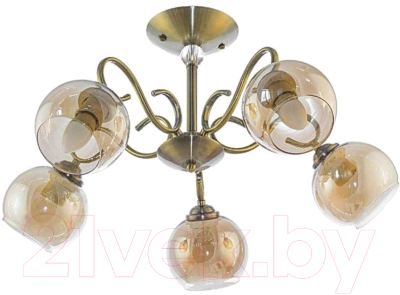 Люстра Aitin-Pro НПБ N3553/5 (бронза) - фото