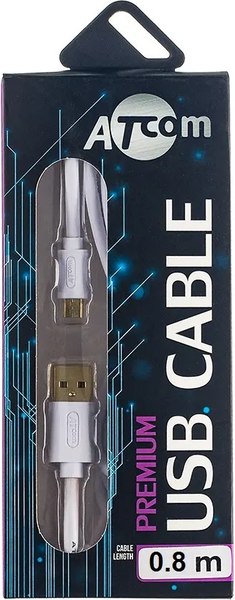 Кабель ATcom AT9074 0.8m USB(Am) - microUSB