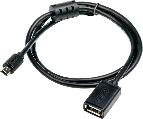 Кабель ATcom AT3792 0.1m USB(Af) - microUSB OTG - фото