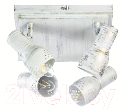 Люстра Aitin-Pro НПБ 14992/4 (белый/золотая патина) - фото