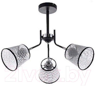 Люстра Aitin-Pro НПБ RH8046/3 (черный/хром) - фото