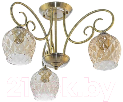 Люстра Aitin-Pro НПБ C1202/3 (бронза) - фото