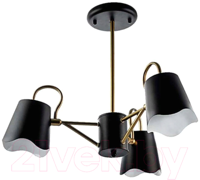 Люстра Aitin-Pro НПБ C897/3 (черный/золото) - фото
