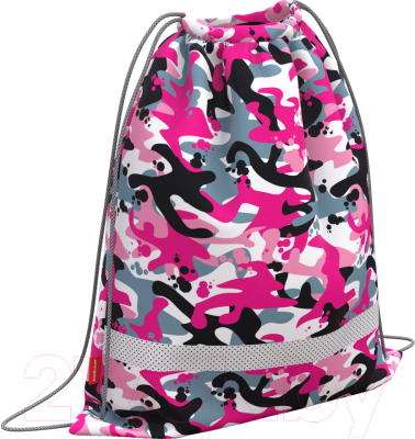 Мешок для обуви Erich Krause Pink Camo / 52164 - фото