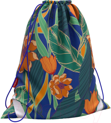 Мешок для обуви Erich Krause Exotic Flowers / 52041 - фото