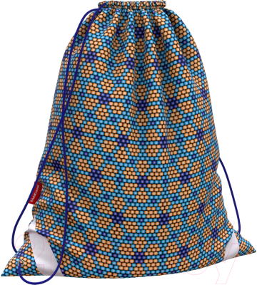 Мешок для обуви Erich Krause Blue & Orange Beads / 52067 - фото