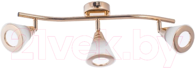 Люстра Aitin-Pro НПБ 640SA/3 (золото/белый) - фото