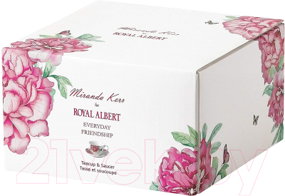 Чашка с блюдцем Royal Albert Miranda Kerr/Everyday Friendship / 40033988