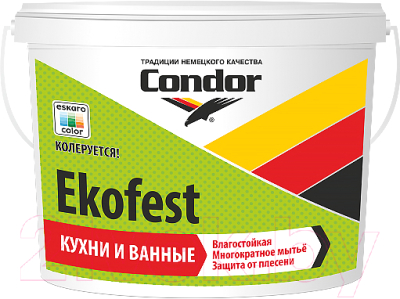 Краска CONDOR Ekofest база A - фото