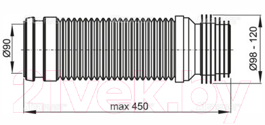 Сифон Alcadrain M9006
