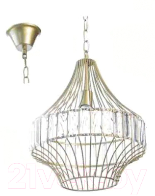 Потолочный светильник Aitin-Pro НCБ 8635/1 (золото) - фото