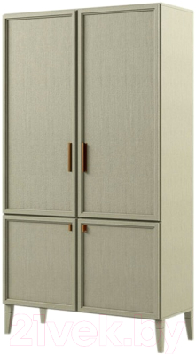 Шкаф Молодечномебель D2 Charlie ВМФ-1517 (серый агат) - фото