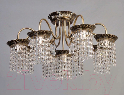 Люстра Aitin-Pro STD15068/8+1 (бронза) - фото