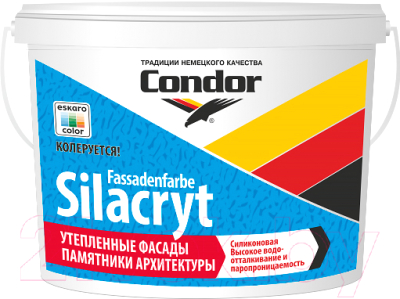 Краска CONDOR Fassadenfarbe Silacryt - фото