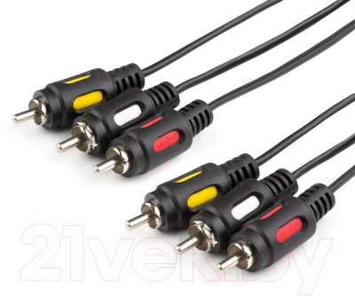 Кабель ATcom AT0712 Audio-Video 3RCA(m) - фото