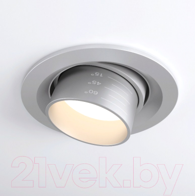 Точечный светильник Elektrostandard 9920 LED 15W 4200K (серебристый) - фото