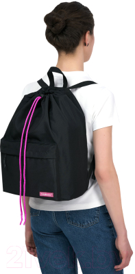 Рюкзак Erich Krause EasyLine 16L Black&Pink / 48551