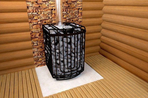 Печь-каменка Теплодар Сибирский Утес 20 ЛП Профи Панорама (без дверцы)