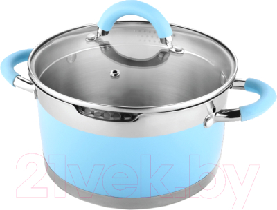 Кастрюля Lara Sky Blue LR02-442 - фото