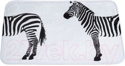 Коврик для ванной Aquanet Зебры 202348 - фото