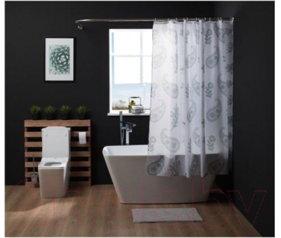 Шторка-занавеска для ванны Aquanet Огурцы SC4106A / 202331