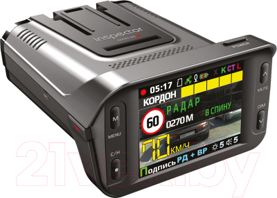 Автомобильный видеорегистратор Inspector Marlin S - фото