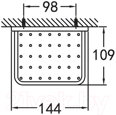Мыльница Cezares Maxima CZR-F-8919