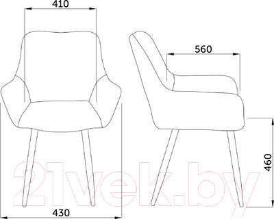 Стул AksHome Pablo