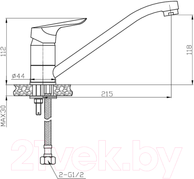 Смеситель Esko Rio 05