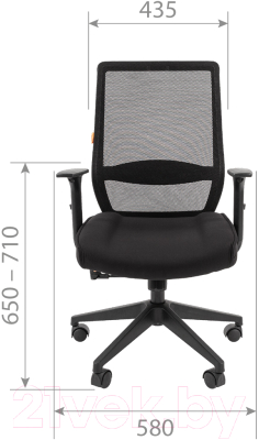 Кресло офисное Chairman 555 LT (TW черный)