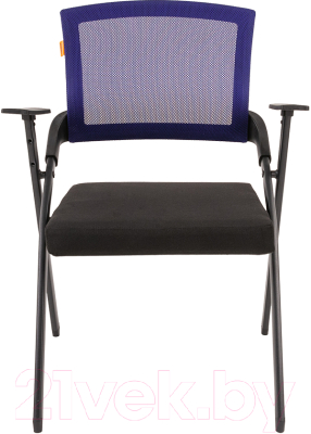 Стул офисный Chairman Nexx (черный/синий)
