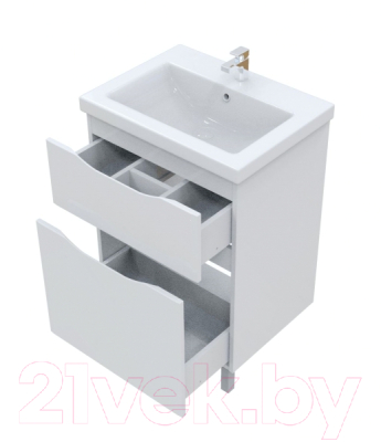 Тумба с умывальником АВН Латтэ 60 / 41.36 (1)