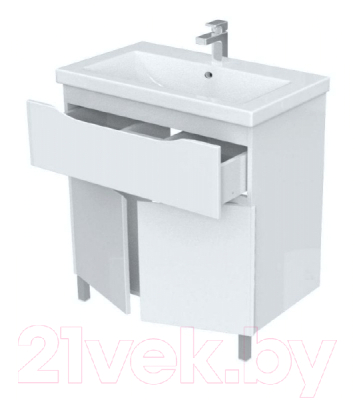 Тумба с умывальником АВН Латтэ 80 / 41.39 (1)