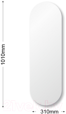 Зеркало Алмаз-Люкс А-023