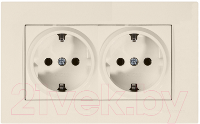 Розетка Mutlusan Rita 2220 202 0202 - фото