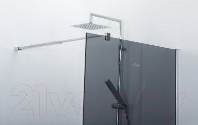 Душевая стенка Cezares LIBERTA-L-1-80-GR-Cr